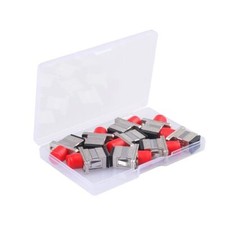 10 Pack SC Female to FC Female Simplex Single Mode Adapter, Fiber Optic Coupl... picture