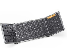 ProtoArc Foldable Bluetooth Keyboard, XK01 Folding Wireless Portable Keyboard picture