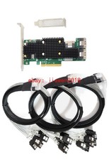  LSI 9600-24i Tri-Mode 12Gbps SATA NVME PCIe 4.0 x8 + 3*SFF-8654 8*SATA cables picture