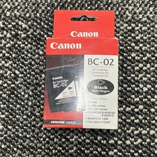 Canon Genuine BC-02 Black Inkjet Ink Cartridge for BJ/BJC Series & MultiPASS picture