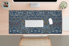William Morris Desk Mat BLACKTHORN Victorian Botanical Mousepad 3 sizes picture