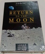 1994 CD ROM Return To The Moon Lunar Eclipse Software Factory Sealed  picture