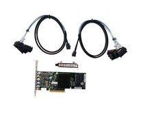 Supermicro 9300-8I 12Gbps HBA IT Mode ZFS FreeNAS unRAID + w/ 2*SAS/SATA Cables picture