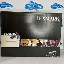Genuine Lexmark 64035HA Black Toner Cartridge High Yield for T640 T642 T644 New picture