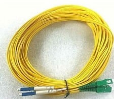 Fiberdyne SM Duplex Optical Fiber, sc/apc-lc/upc, 20m; Part #F9C21A2GCBL020M picture