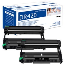 2x DR420 Drum Cartridge Fits For Brother HL-2240D HL-2242D DCP-7065DN Printer picture