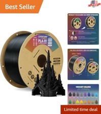 High Accuracy 3KG PLA Filament for 3D Printers - Clog-Free, Tangle-Free Success picture