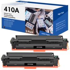 2Pack CF410A Black Toner Cartridge For HP 410A LaserJet Pro M452dw M452dn M452nw picture