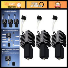 Upgraded 3D Printer Hotend Kit - 3 PCS, Leak-Proof, Heat Resistant, Hardened Ste picture