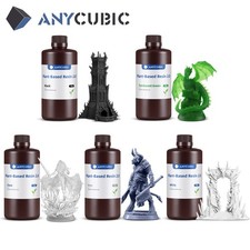 【Buy 3 Pay 2】ANYCUBIC 1KG Plant-based Resin 2.0 Safety Low Odor For 3D Printers picture