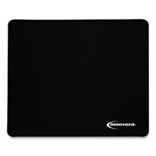 Innovera IVR52600 Large Mouse Pad, Nonskid, 9 7/8 X 11 7/8 X 1/8, Black New picture