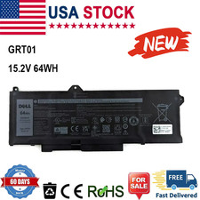 OEM Genuine 64WH GRT01 Battery For Dell Latitude 5521 5421 Precision 3561 3470 picture
