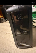 CyberPower 1000VA AVR Desktop/Freestanding UPS Battery Backup, 8 Outlets Black picture
