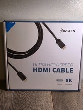 (1 Qty) INSTEN Ultra High Speed 8K HDMI Cable/ 20 ft *White* - New in Box picture