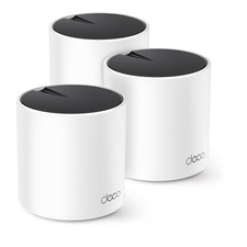 TP-Link - Deco X25 AX1800 Dual-Band Whole Home Mesh Wi-Fi 6 System (3-Pack) - Wh picture