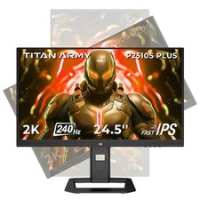TITAN P2510S PLUS 24.5in Gaming Monitor,2560*1440,240Hz QHD,1ms,HDR500 Monitors picture