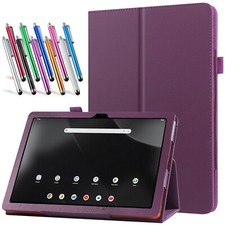 Onn 10.1'' Tablet Case (2024 Model) Leather Folio Cover for Onn 10.1 inch+Stylus picture