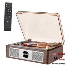 Retro Cd Player Can Rip to USB,Nostalgic Bluetooth CD Player for Home,Built picture