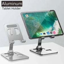 Tablet Holder Stand Universal All Aluminum Alloy Portable iPad Stand Mount picture