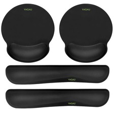 Comfy Mee Premium Memory Foam Keyboard and Mouse Wrist Rest Pads Set- for Com... picture