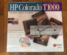 HP Colorado T1000E External Tape Drive Parallel Open box New Vintage picture