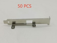 50PCS Full Height Bracket FOR Intel E10G41BTDA X520-DA1 E10G41BFSR X520-SR1 picture