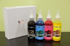 4 X 100ml Professional True Color Sublimation Ink Refills for EcoTank printer picture