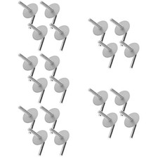 Fan Pedestal Screw Kit 20Pcs Iron Fan Base Assembly Fasteners Silver picture
