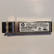 Genuine HPE JD092B X130 10G SFP+ SR 10GBASE-SR Module MMF 850nm 300m Transceiver picture
