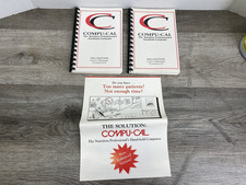 Compu-Cal Pro Edition  Users Manual  Version 6.0 Lot of 2 Users Manuals & Guide picture