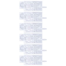 6PCS White Ink Damper, PP Material, 4 x 3 mm Ink Tube, fits XP600 Printer picture