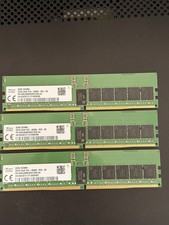 Lot 3 SK hynix (3x32GB) DDR5-4800 RDIMM PC5-4800B 2Rx8 ECC HMCG88MEBRA103N 💯 picture