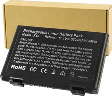 6 Cell Laptop Battery for ASUS k61ic K60IJ K50IJ K50I K60I A32 F82 A32 F52 X8D picture