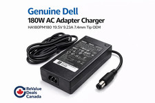 Genuine Dell 180W AC Adapter HA180PM180 19.5V 9.23A 7.4mm OEM Charger picture