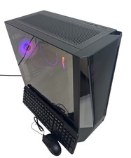iBUYPOWER Gaming Desktop i3-13100F 8GB 500GB SSD GTX 1650 W11H - Read picture