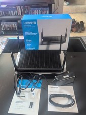 Linksys - Max-Stream AX6000 Mesh Wi-Fi 6 Router (MR9600) - Black - VG (In Box) picture