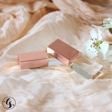 Personalized Custom Photography Wedding Logo Glass USB Pen Flash Drive box picture