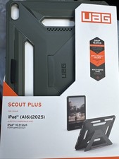 UAG Scout Plus Rugged Case w/ Stand & Pencil Holder for iPad 10.9 (A16) Gray picture