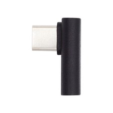 Cablecy Low Profile 90 Degree Right Left Angled USB Type-C Male Female Adapter picture