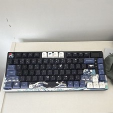 Womier S-K80 Mechanical Illuminated USB-C Keyboard, English QWERTY, Blue picture