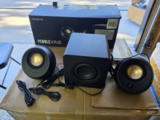 Creative Labs Pebble X Plus 2.1 USB Type-C Computer Speakers w/ Subwoofer NIB picture