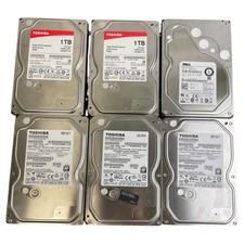 Lot of 6 | TOSHIBA  1TB 3.5 in SATA HDD Internal Hard Drives picture
