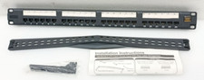 Wonderful CAT6 Inline Patch Panel 24-Port Ethernet RJ-45 NEW picture