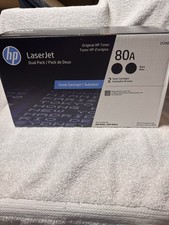 HP LaserJet 80A 2-pack Toner Cartridges - Black (CF280AD1) picture