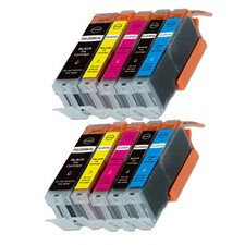 10 PK New Ink Set with chip for Canon Series 250 251 MX922 MG5622 MX920 MG6622 picture