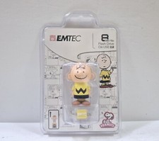 [NEW] Peanuts Charlie Brown EMTEC USB 2.0 Flash Drive 8GB Stick picture