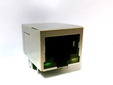 Pack of 18 RJ45 Socket Modular PCB Jack Network Connector LED Right Angle picture