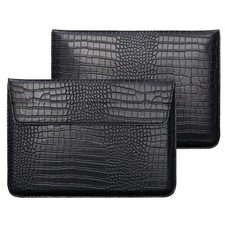 Crocodile Grain PU Leather Flap Style Case Bag Laptop Sleeve for MacBook Air ... picture
