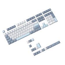 126Keys PBT Keycaps Set Double Shot Macaron for Mechanical Keyboards picture
