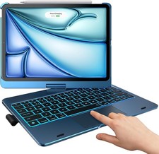 Typecase Touch Keyboard Case iPad Air 11 Pro 11 360 Pacific Blue OPEN BOX picture
